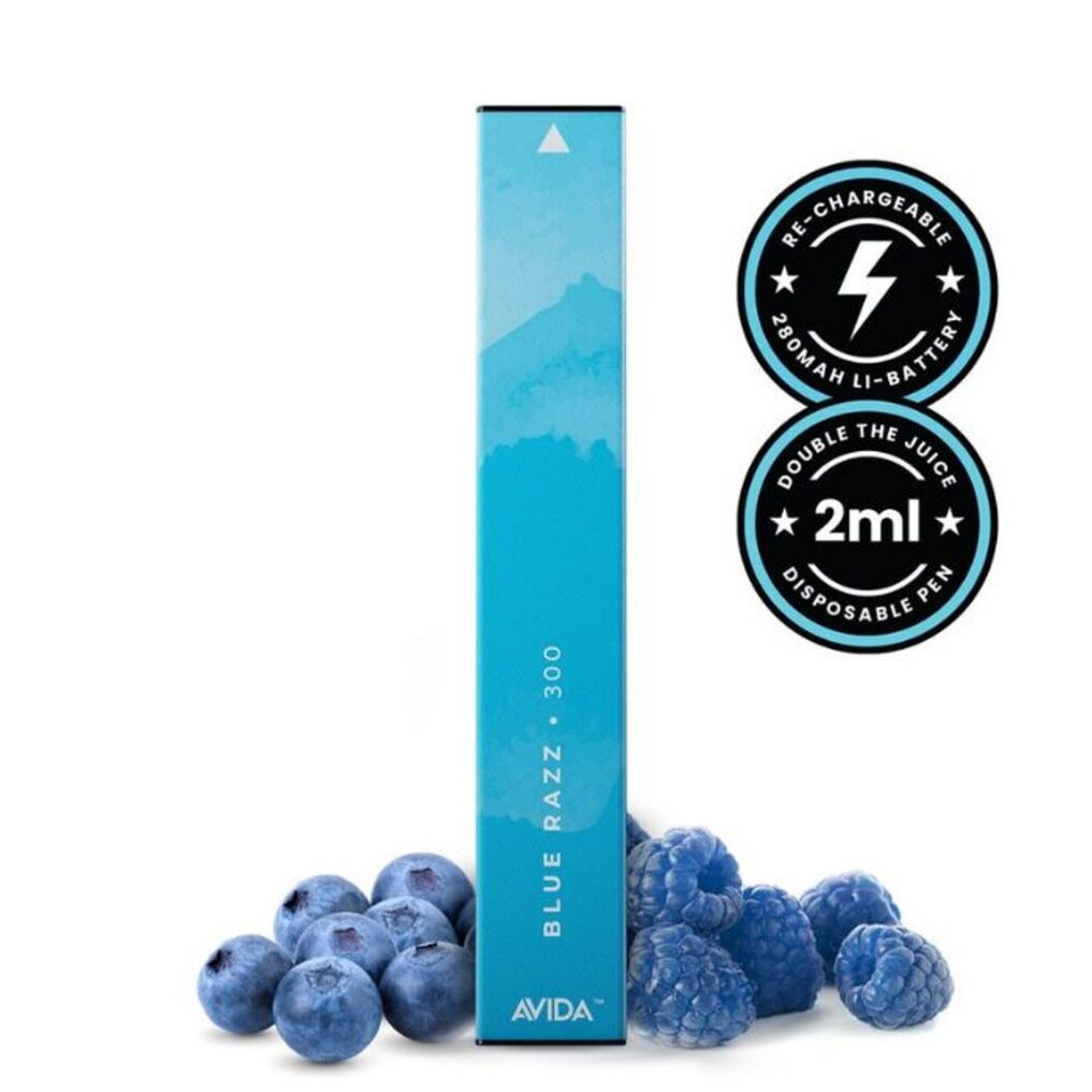 Blue Razz CBD Vape Pen by Avida CBD | VapeRanger Wholesale